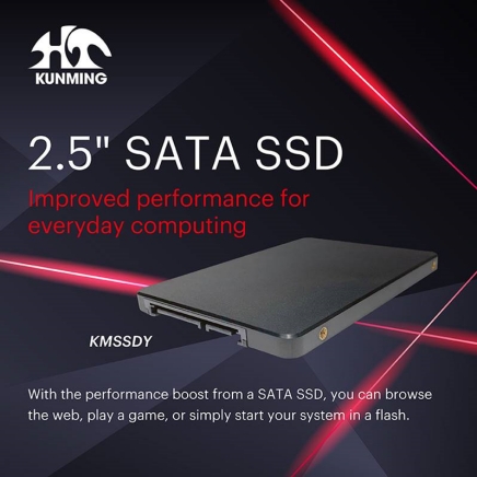 KMSSDY - 2.5" SATA SSD Improved performance for everyday computing
