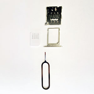 nano SIM card socket with Eject Tray Type