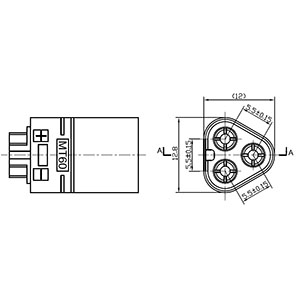 RC Battery Energy Connector MT60
