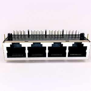 RJ45 Ethernet Jack, cat5, cat5e, cat6, 10/100, 1000, gigabite, LED, ESD, 8P8C, 1x1, 1x4, 1x8, metal, plastic, Tab down, Tab upper