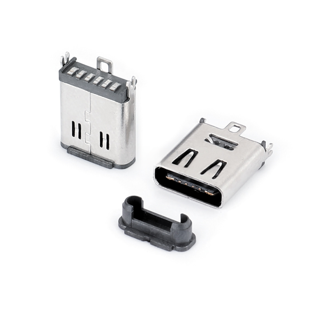 USB Type C Female Connector,Female,6P