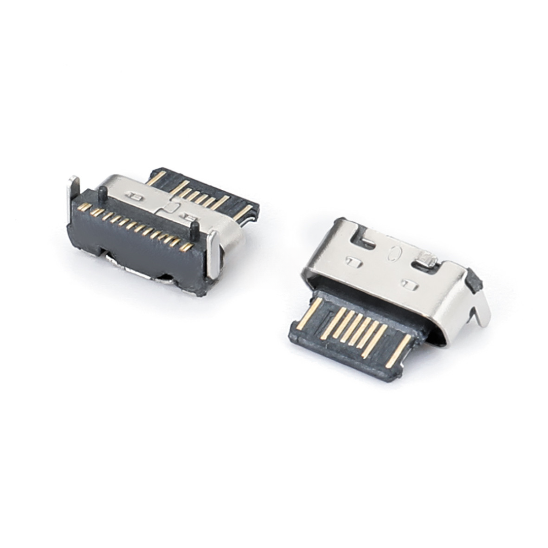 USB Type C Female Connector,Female,16P