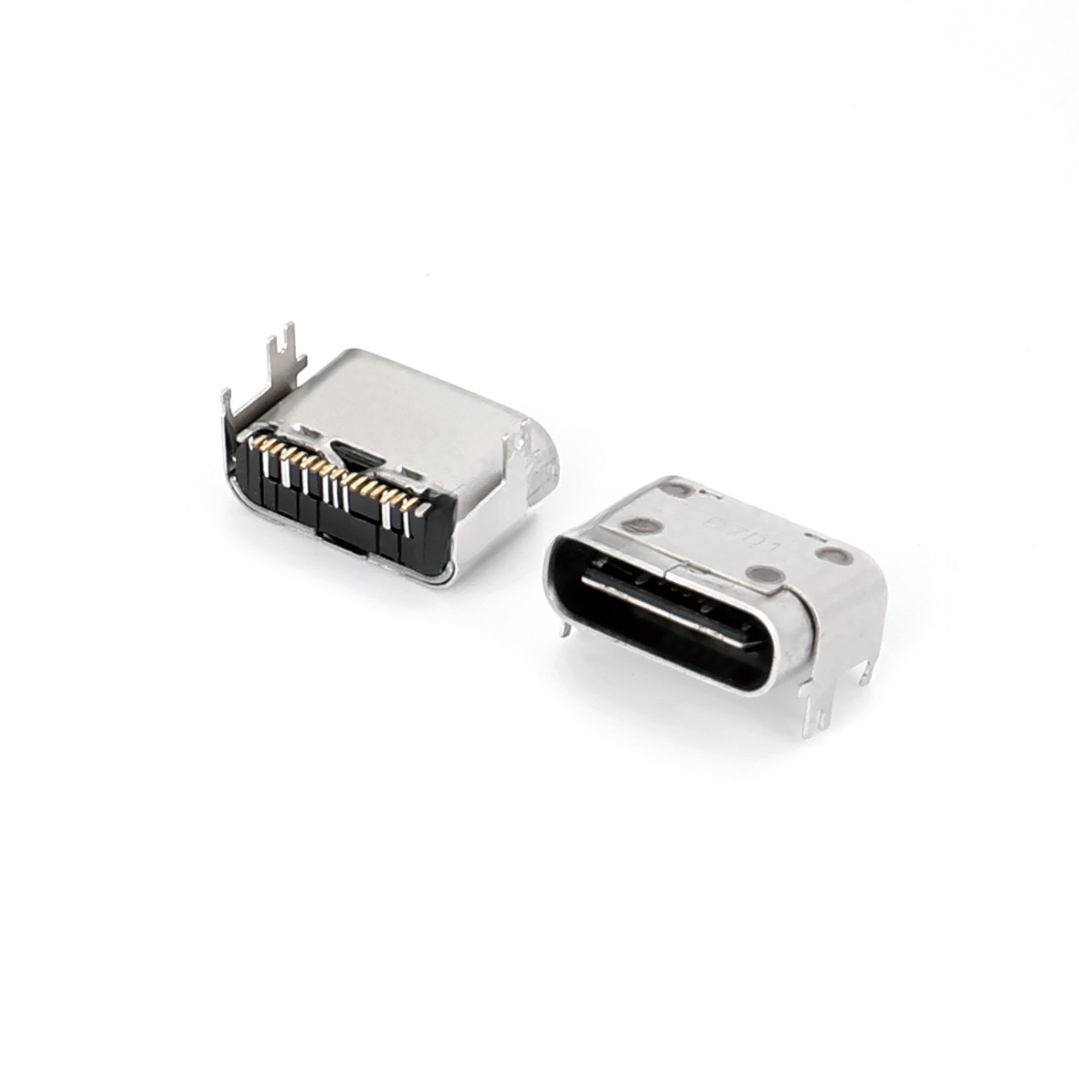 USB Type C Female Connector,Female,16P