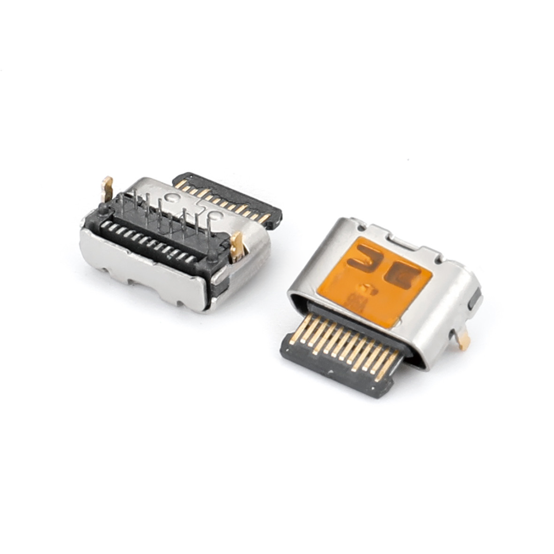 USB Type C Female Connector,Female,24P