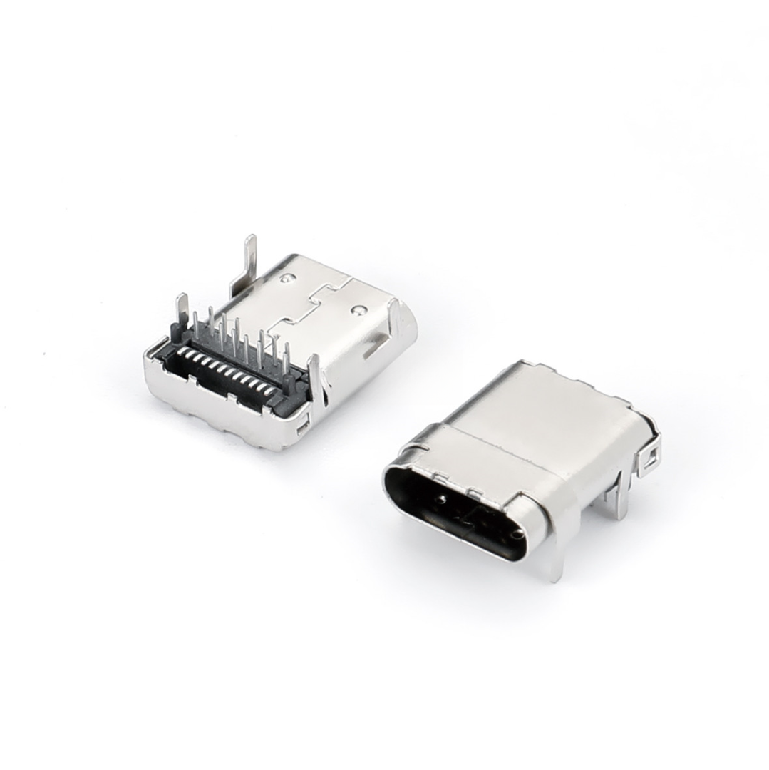 USB Type C Female Connector,Female,24P