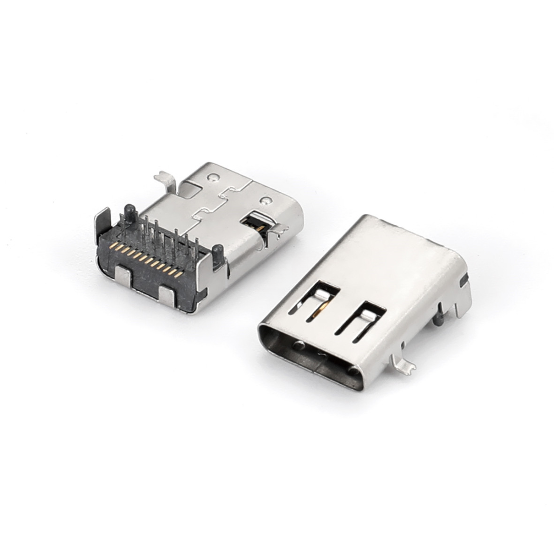 USB Type C Female Connector,Female,24P