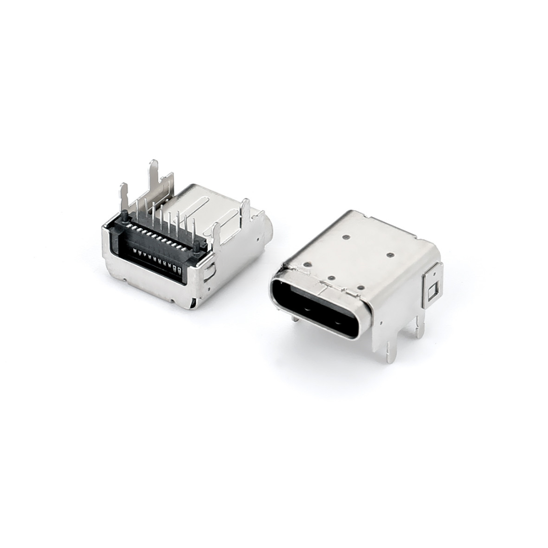 USB Type C Female Connector,Female,24P