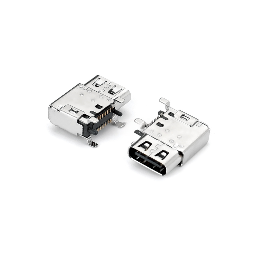 USB Type C Female Connector,Female,24P
