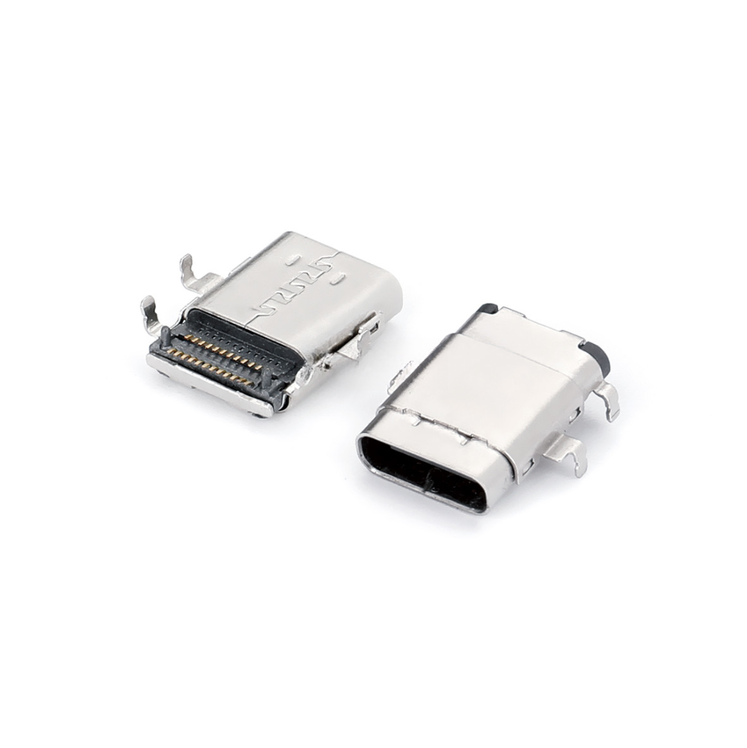 USB Type C Female Connector,Female,24P