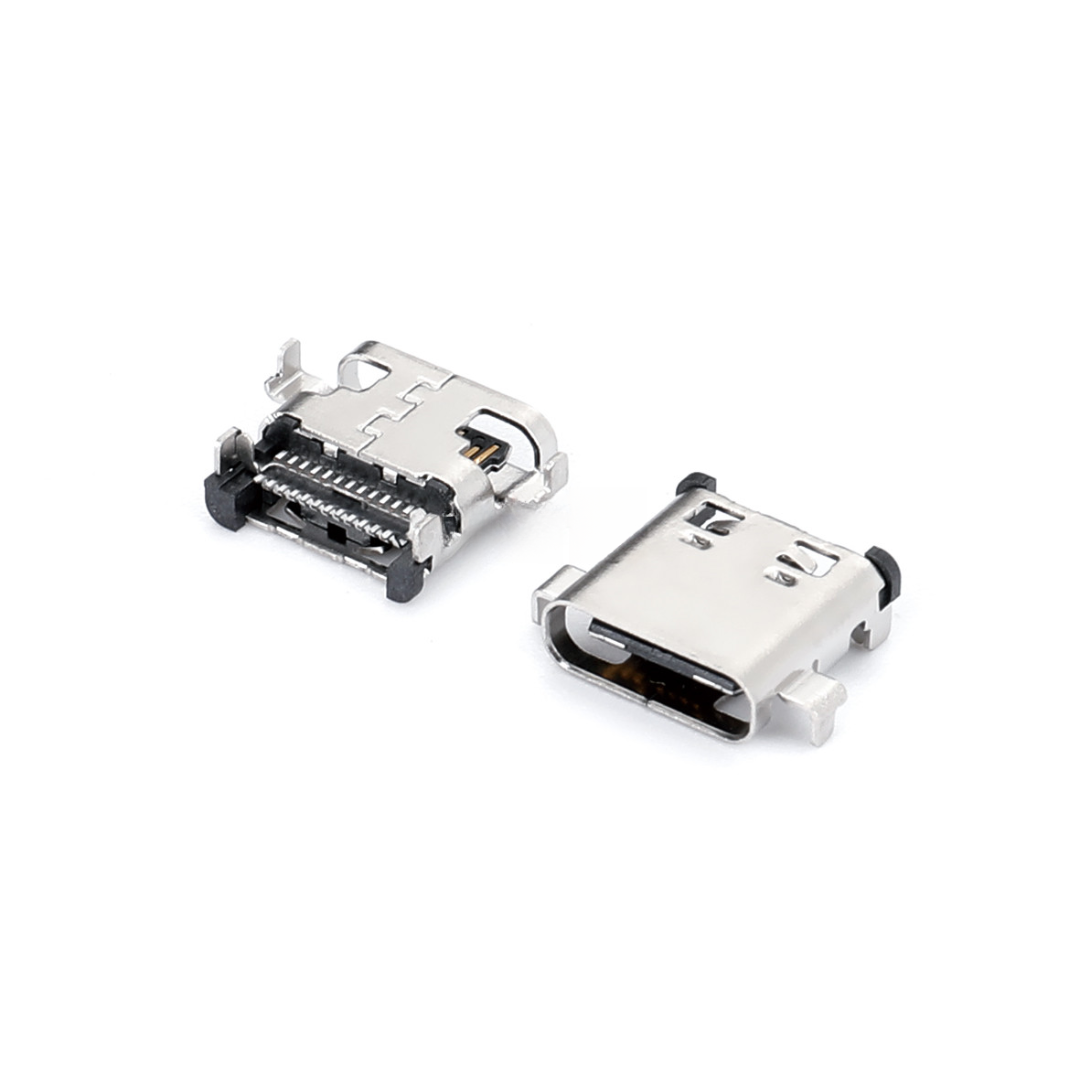 USB Type C Female Connector,Female,24P