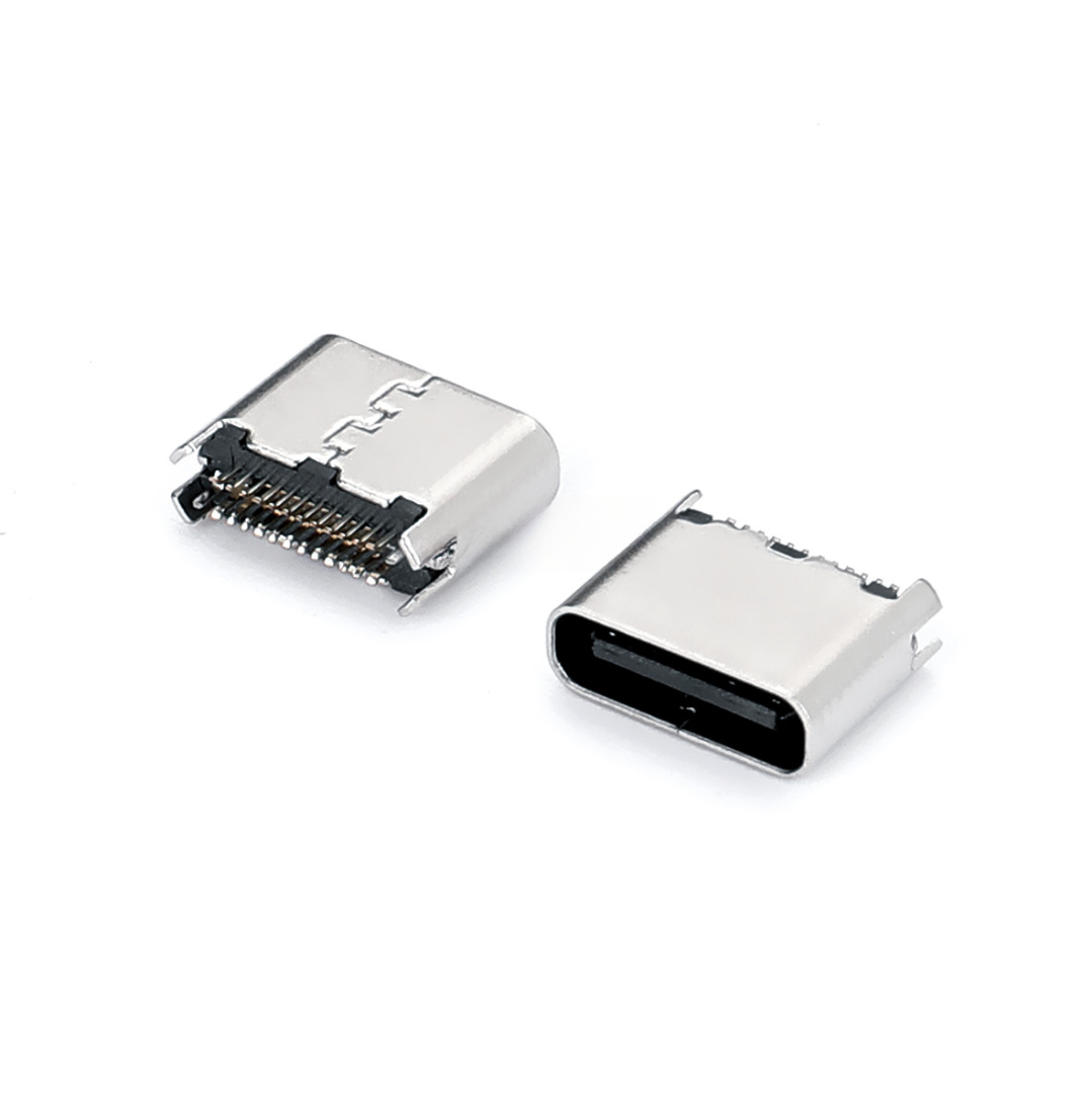 USB Type C Female Connector,Female,24P