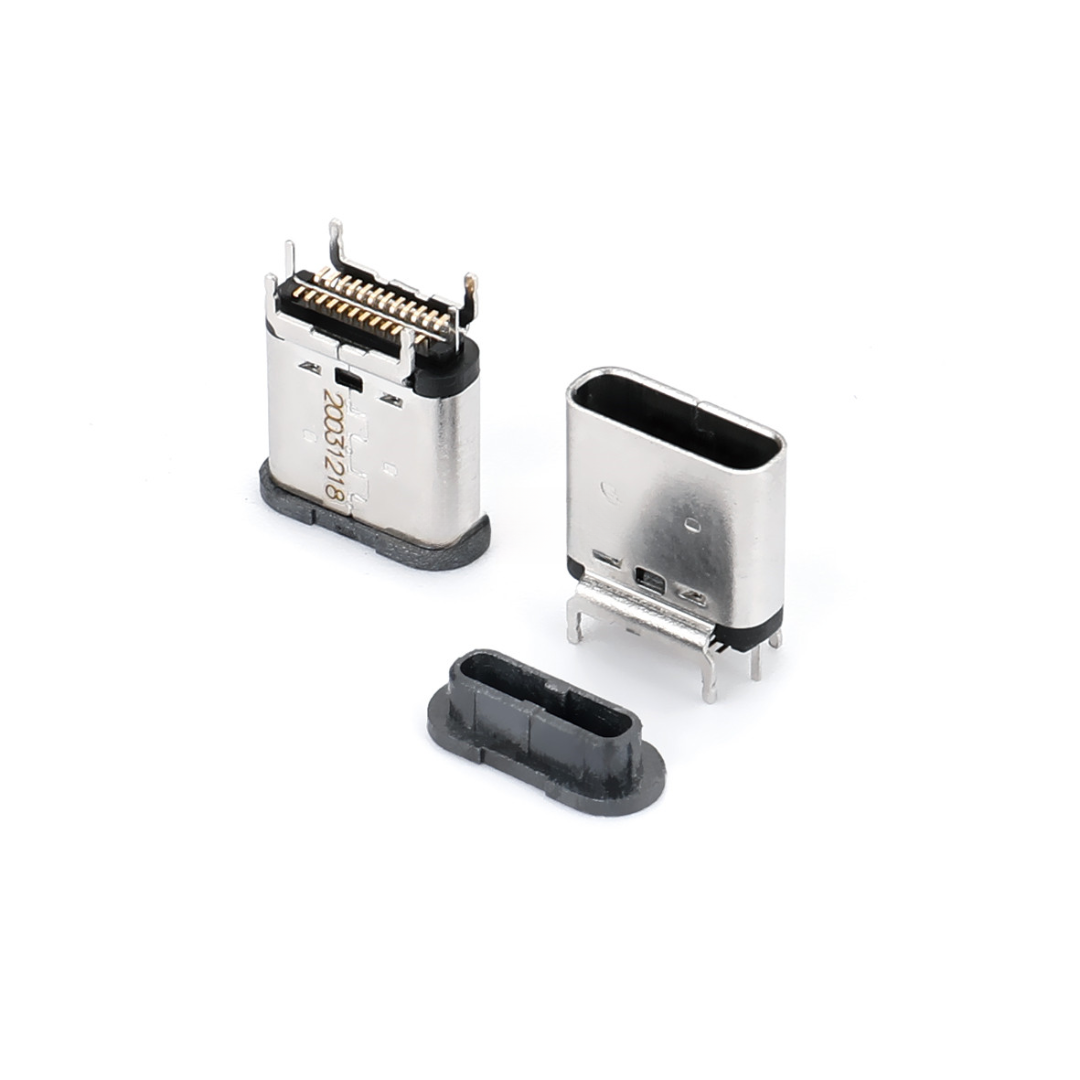 USB Type C Female Connector,Female,24P