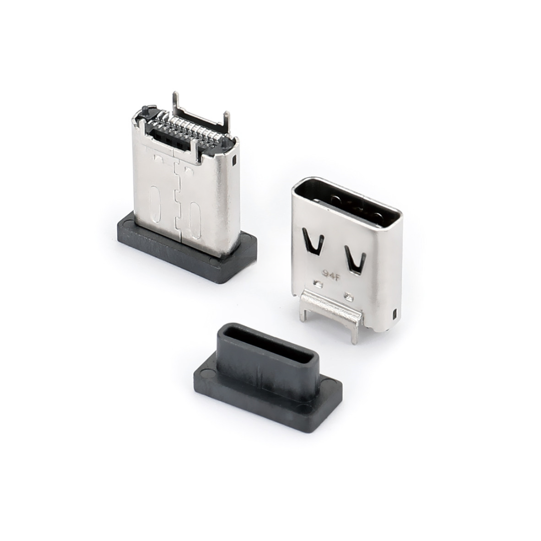 USB Type C Female Connector,Female,24P