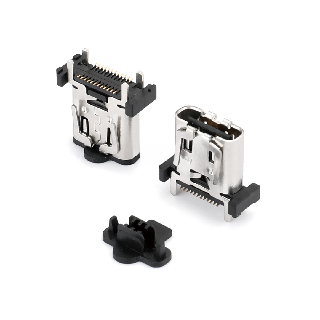 USB Type C Female Connector,Female,24P