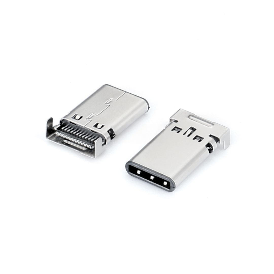 USB Type C Female Connector,Male,24P