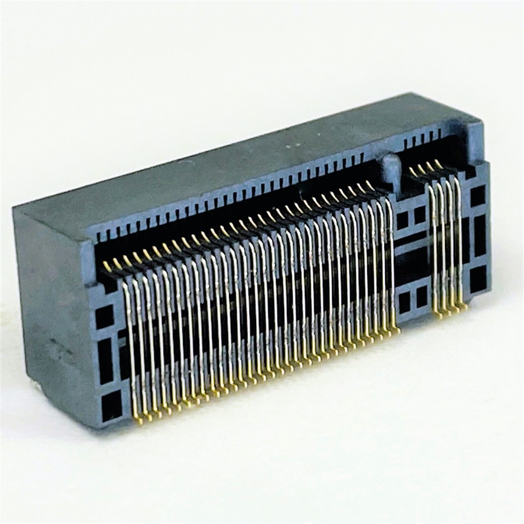 M.2(NGFF) connector, M key, Gen4, H=8.5mm, 67P, Pitch=0.5mm